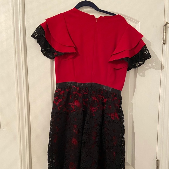 Anne Klein dress with custom added work - Picture 3 of 5